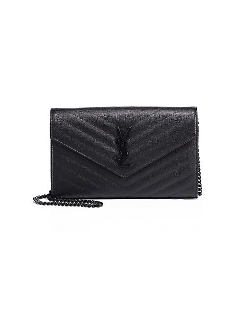 Medium Monogram Matelassé Leather Wallet-On-Chain | Saks Fifth Avenue