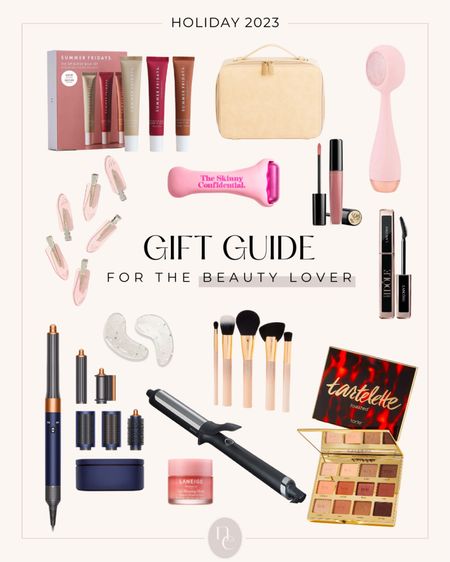 Gift ideas for the beauty lover! 

Gift guide 
Beauty gifts 
Makeup gifts 
Hair care gifts 
Skincare gifts 
Gifts for her 
Gift guide for her 

#LTKbeauty #LTKGiftGuide #LTKHoliday