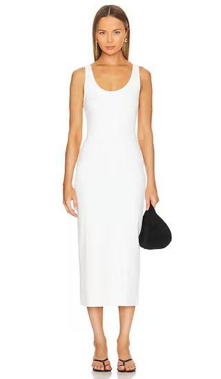 Textured Tank Dress in Off White | Revolve Clothing (Global)