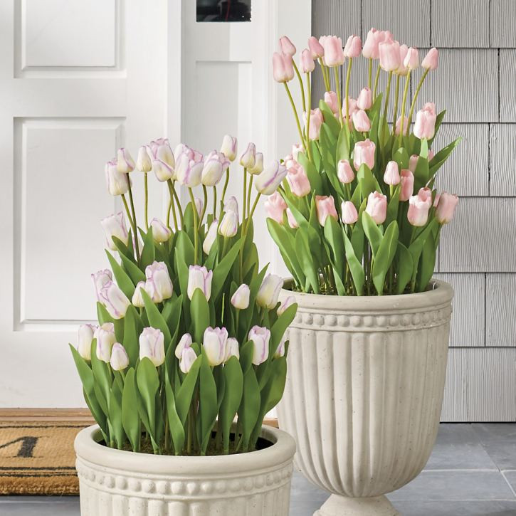 Blooming Tulip Urn Filler | Grandin Road