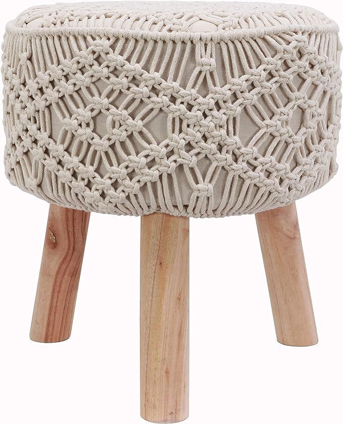 Décor Therapy Stool, Natural | Amazon (US)