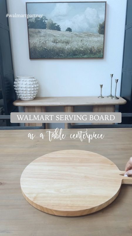 @walmart TRAY IDEA ✨

love using trays all over my house for various purposes! This serving board tray from Walmart is such a wonderful size, I’ve used it as a breakfast board for food and as a table centerpiece here! #walmartpartner

linking some more Walmart home finds in my bio + some are new to me too!
+ entertaining items
+ pillows
+ chairs
+ tv consoles
+ candles
+ and more! 

 I’ll have everything here linked in my bio and stories! #walmarthome




#LTKhome #LTKFind