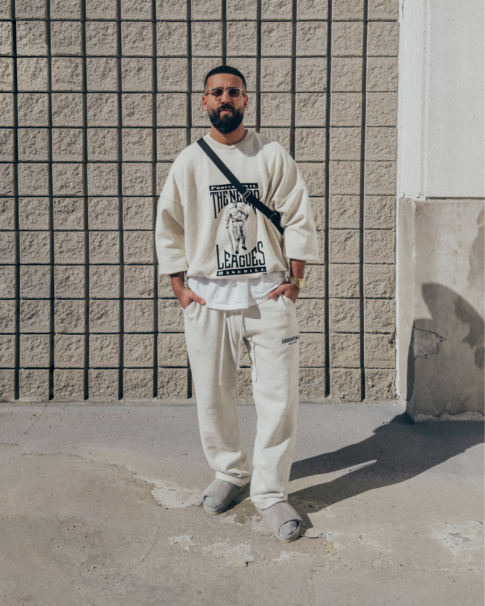 Fear of God Sweatpant Cream Heather M