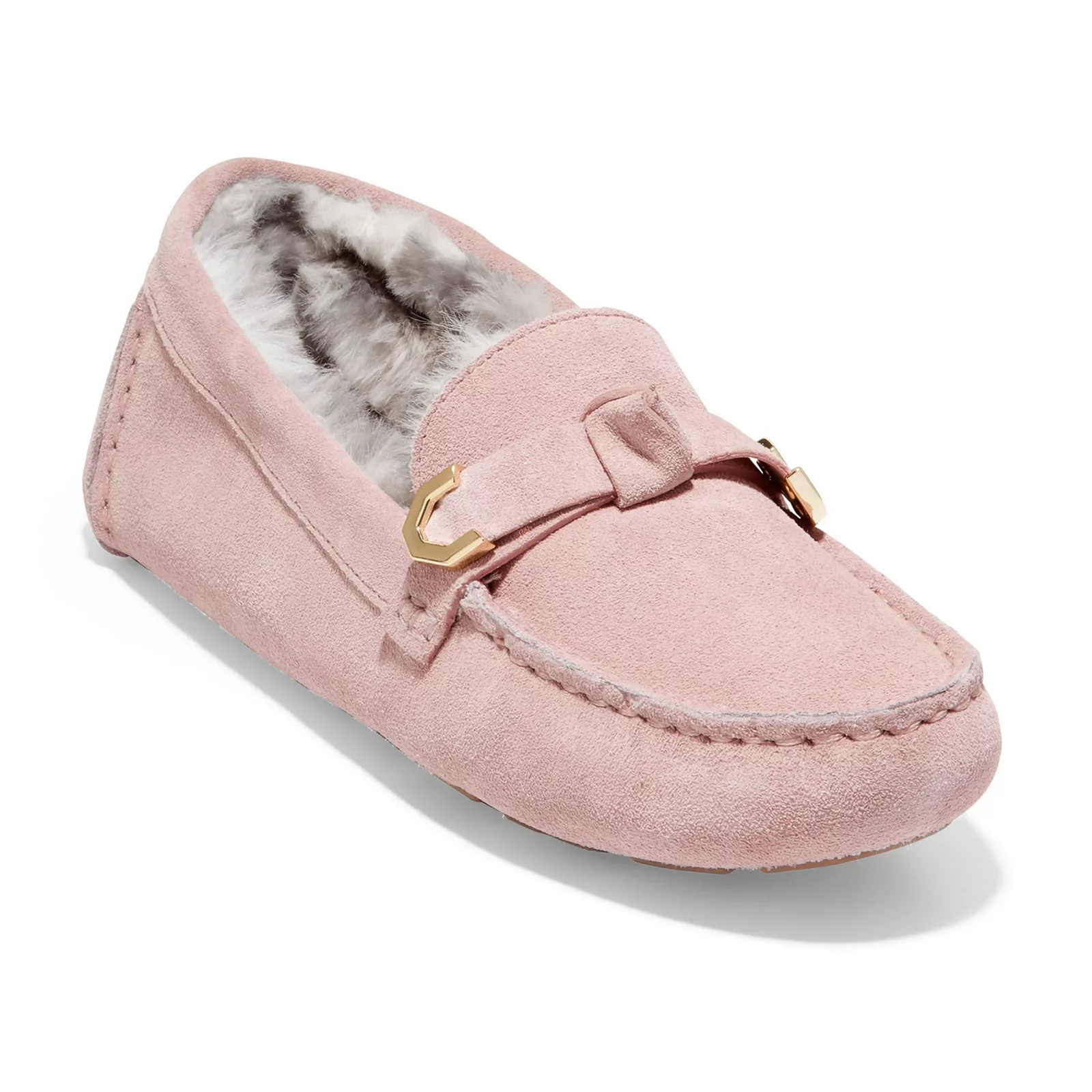 Cole Haan Evelyn Women's Suede Moccasins, Size: 9, Light Pink | Kohl's