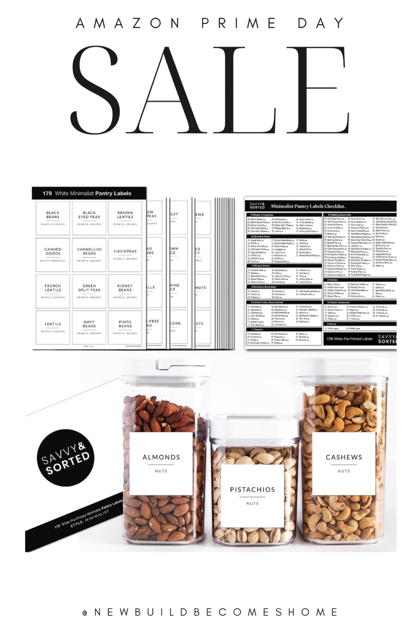 My favorite pantry labels will be on sale for prime day starting tomorrow, 7/10! It includes 179 labels and they are perfect for keeping your products organized. Save this post for tomorrow when the sale begins!



#LTKhome #LTKxPrimeDay #LTKsalealert