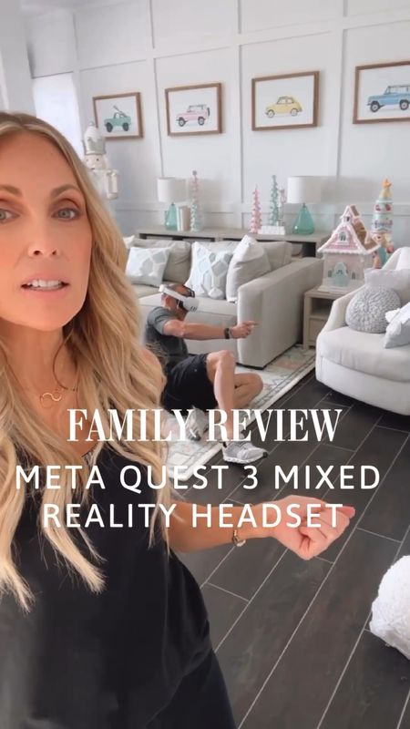 #Ad While our family is always good for a giggle, we also can be trusted for an honest review! 

We’ve left no stone unturned when reviewing Meta Quest 3 (Asgard’s Wrath 2 Bundle) and we’ve brought in our expert gamers, our senior, rookie gamer and a special needs gamer to give you the full review!

Meta Quest 3 was REDESIGNED from the inside out to transform your home into a mixed reality wonderland! The new game system has crisper details, faster load times, a custom fit head strap, Touch Plus controllers, enhanced privacy features and supervision tools that keep content friendly for everyone in the family. Upgrade your accessories with the Charging Dock and Carrying Case for a holiday gift from @Target that is a wish list favorite! I’ve linked all of the pieces in today’s video on my LTK and you can see more details in today’s stories. 

#Target #TargetPartner #MetaQuest3 #MetaQuest



#LTKfamily #LTKkids #LTKGiftGuide