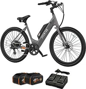 Aventon 40V Electric Bike for Adults Powered By Power Share, Fast eBikes for Adults 20 MPH, Commu... | Amazon (US)