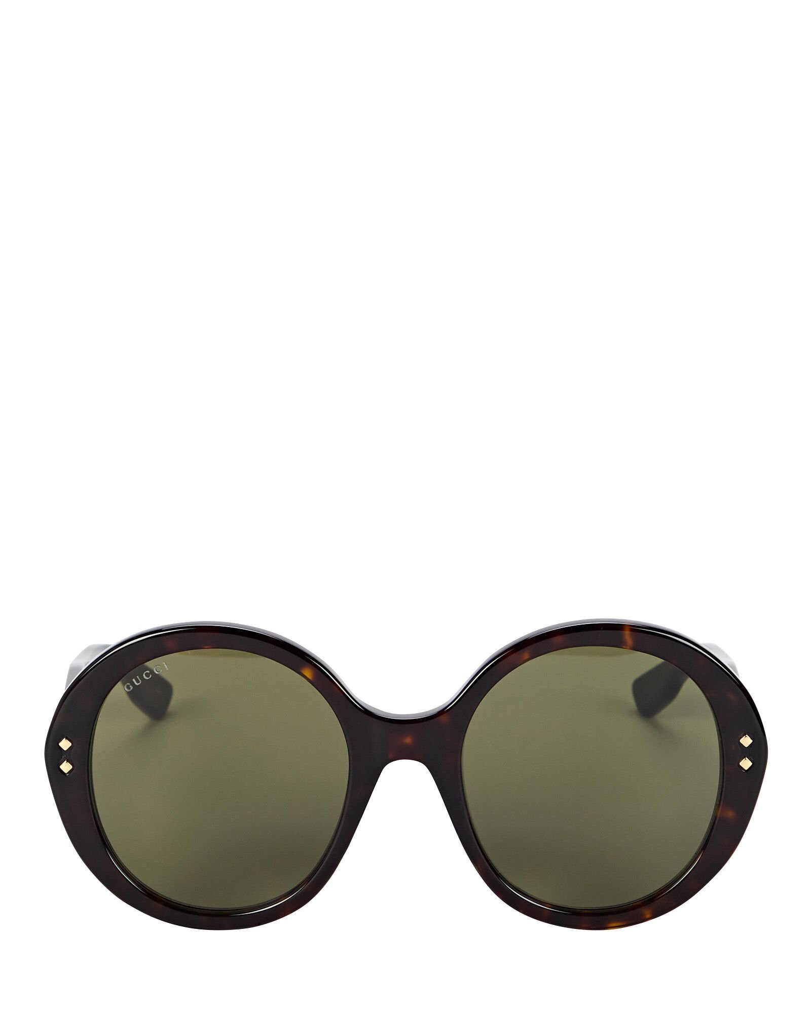 Nouvelle Tortoiseshell Round Sunglasses | INTERMIX