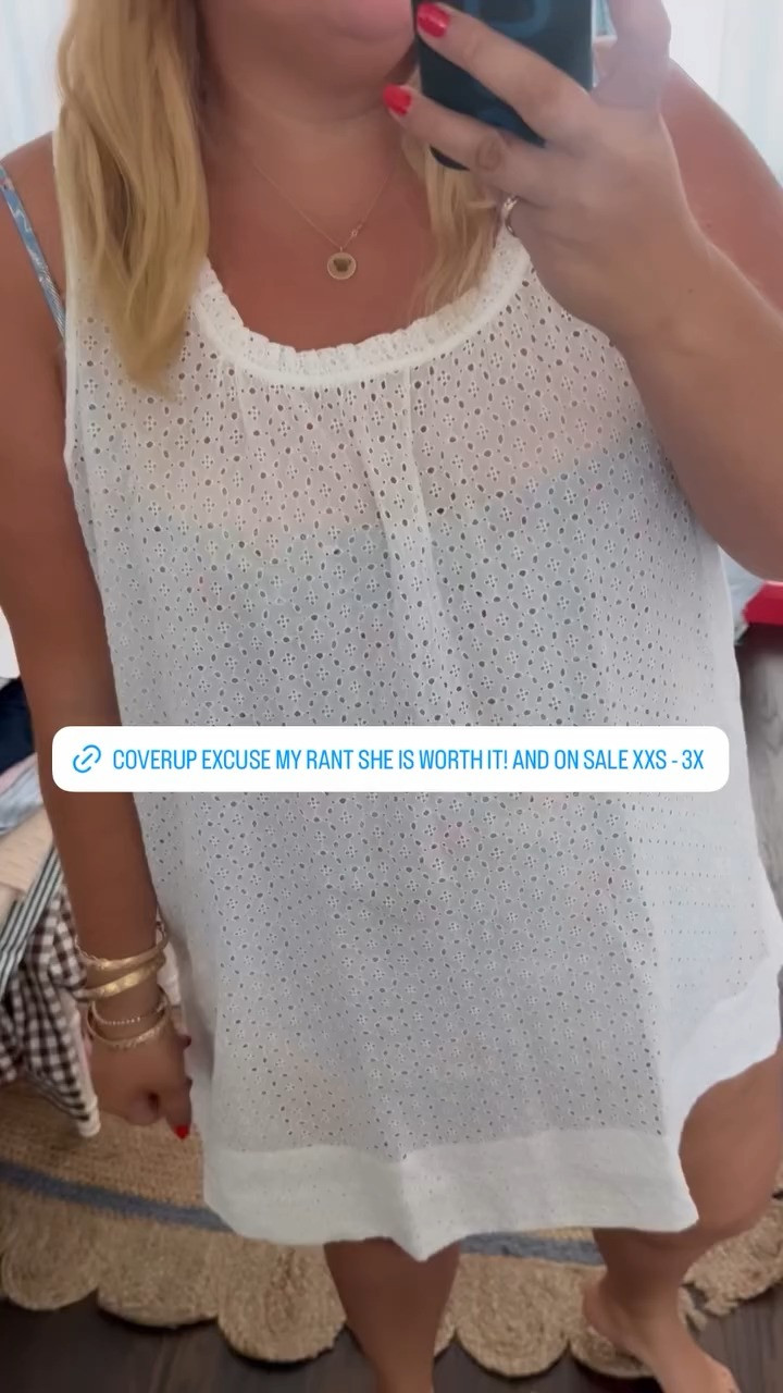 How cute is this coverup?! 

 #LTKSwim