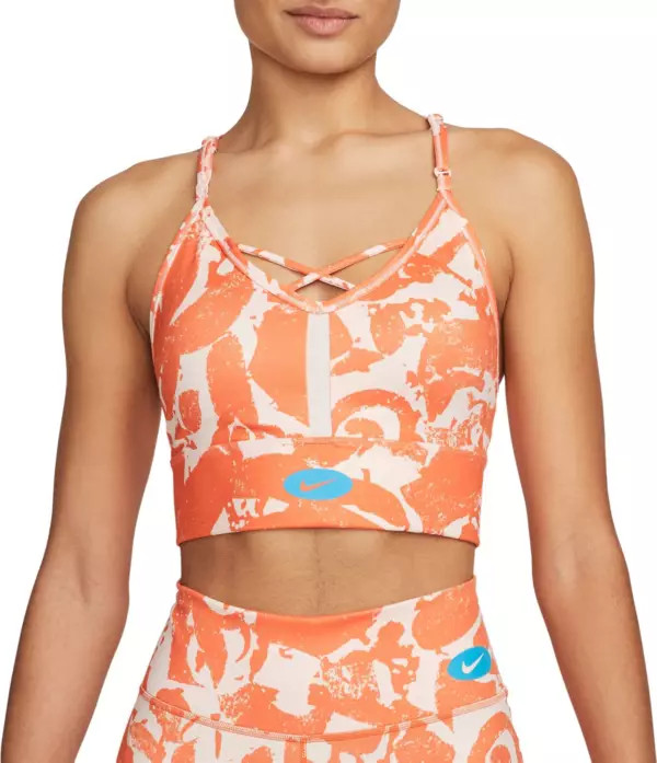 Nike Women's Indy Icon Clash Light-Support Padded Printed Sports Bra | Dick's Sporting Goods | Going, Going, Gone!