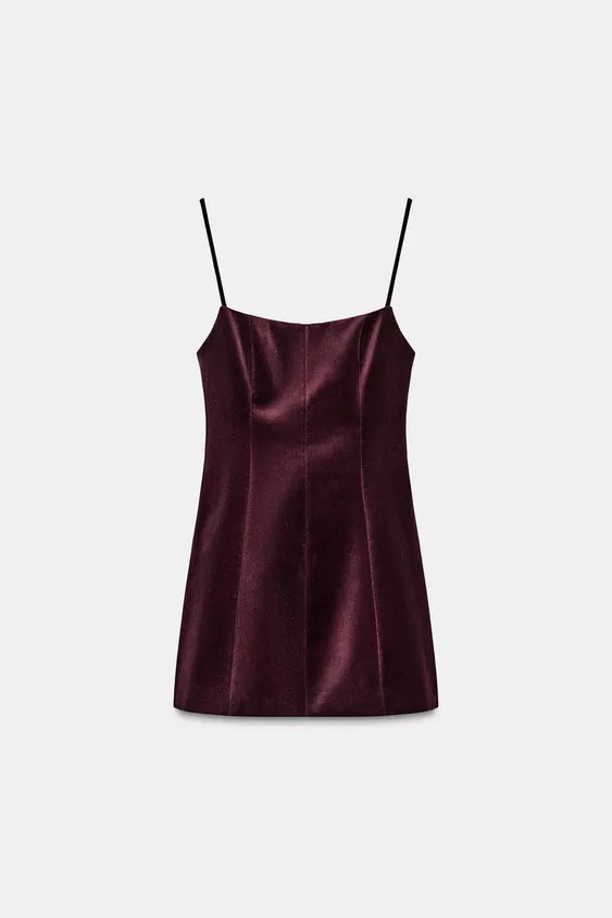 SHORT VOLUMINOUS DRESS | Zara US