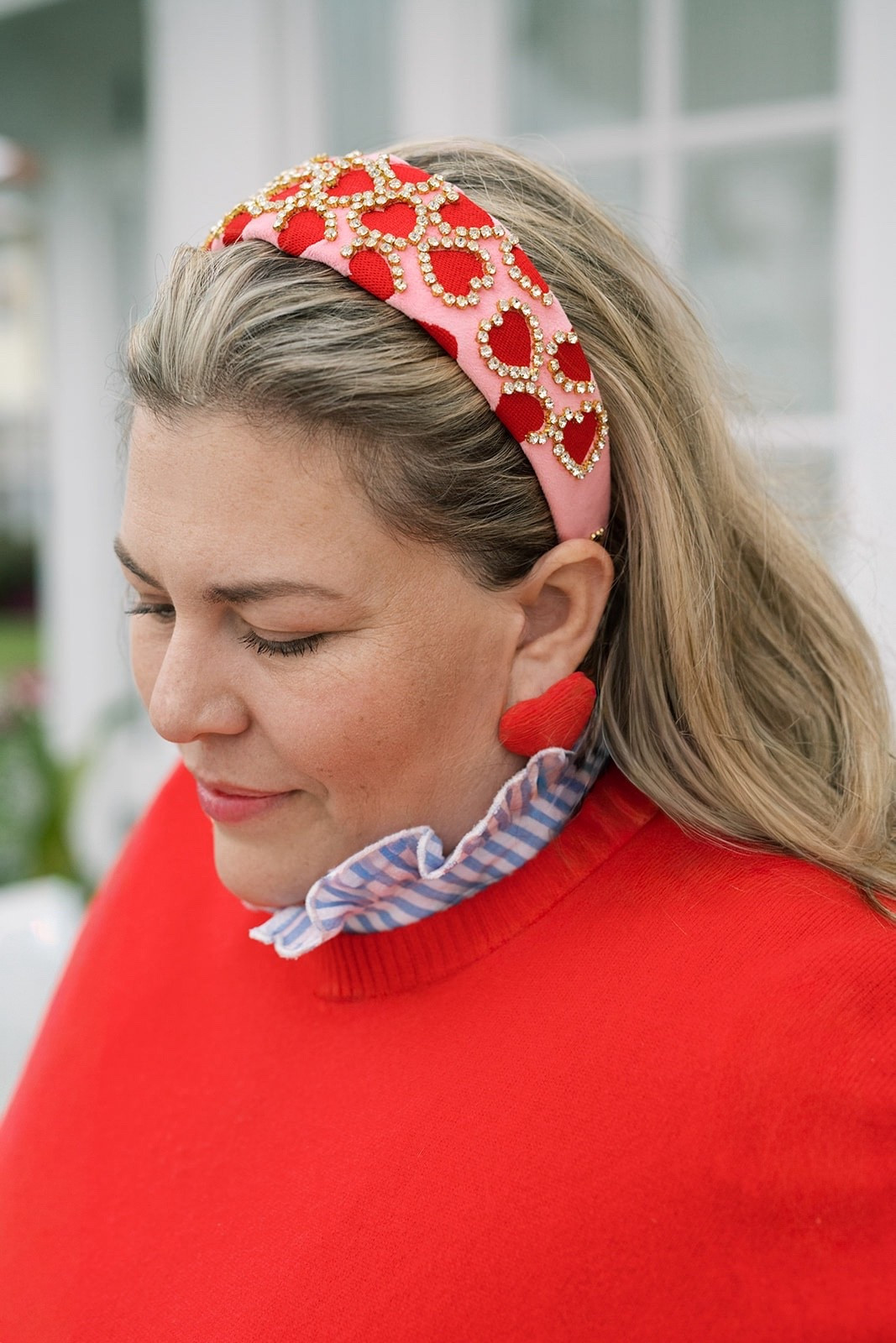 Valentine's Day cuteness with all the hearts at Lele Sadoughi! Save $25 for every $100 you spend with code BDAY25! I love these raffia wrapped hearts and the pink & red headband combo is everything! 

#LTKValentine #LTKSeasonal #LTKSaleAlert