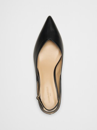 Slingback Kitten Heel Mule | Banana Republic Factory