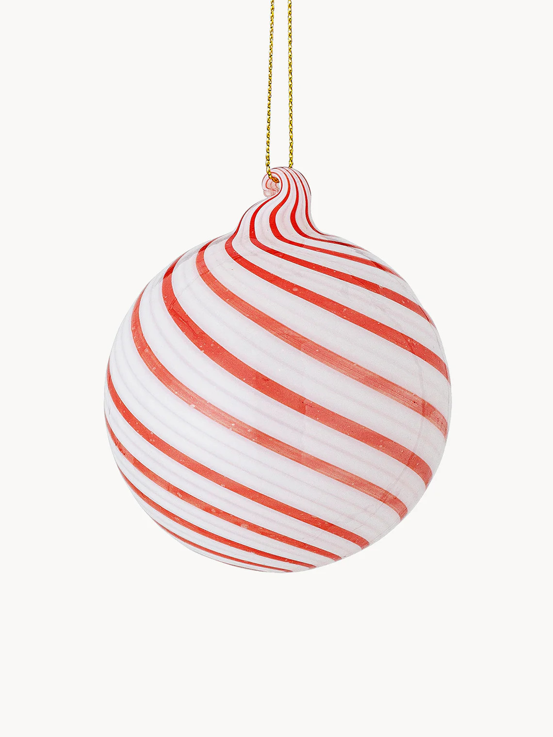 Mundgeblasene Weihnachtskugeln Zwirl, 2er-Set | Westwing EU