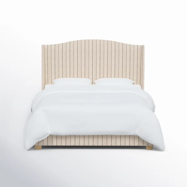 Allis Upholstered Wingback Bed | Wayfair North America