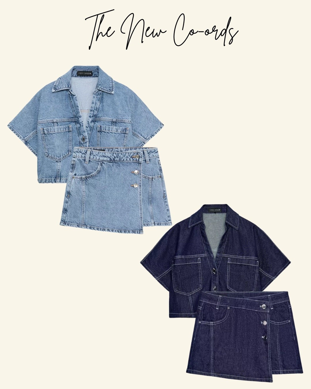 The denim co-ords are back again this year 🤍
They sold out so fast last year - so nice to style together and with other pieces 🫐

#LTKeurope #LTKuk #LTKspring