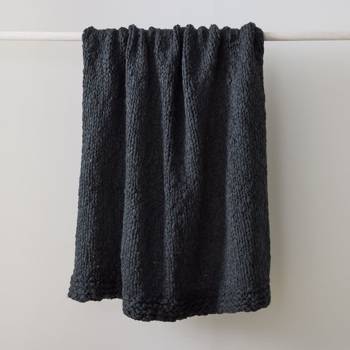 Wool Knit Throw | West Elm (US)