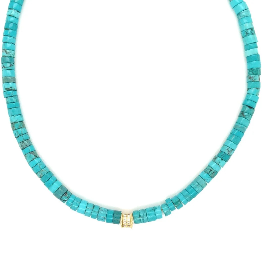Brinx Turquoise Necklace | MaLi Beads