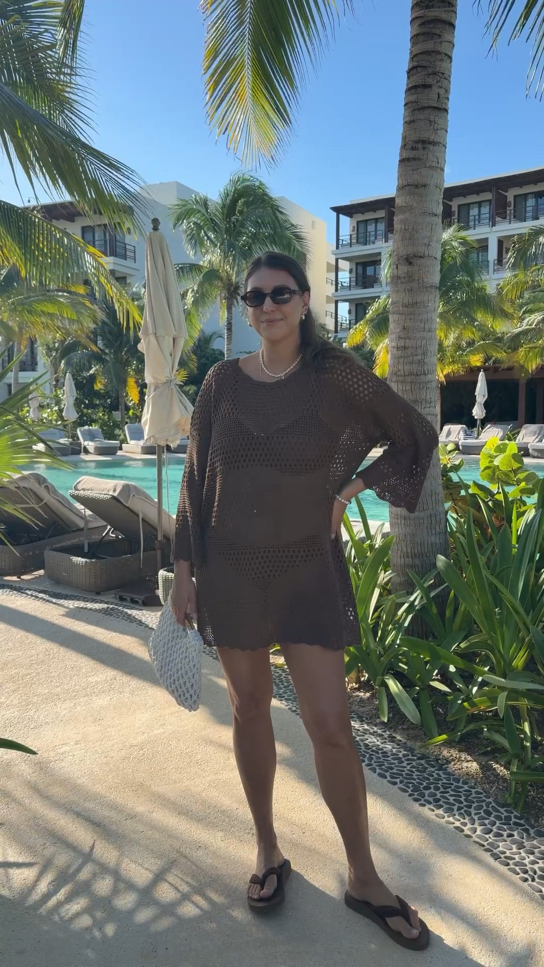 Brown crochet, poolside light, and an easy vacation vibe 🤍
This is my go-to kind of resort outfit — breathable, flattering, and effortless. Perfect as a swim cover-up or styled for lunch by the pool. Neutral, comfy, and very wearable on repeat.

Everything linked here ✨

Amazon fashion | amazon womens fashion | amazon vacation outfits | amazon beach outfits | amazon crochet cover up | amazon resort wear | amazon poolside outfit | amazon cruise outfits | amazon vacation style | amazon summer outfits | beach vacation outfits | resort wear outfits | neutral vacation outfit | midsize vacation fashion

#LTKMidsize #LTKdayinmylife #LTKTravel