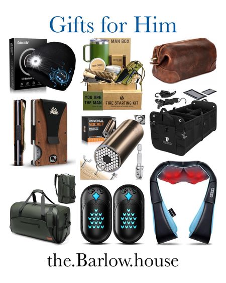 Gifts for him 

Tools 
Camping 
Relax 
Travel bag 
Duffel 


#LTKworkwear #LTKGiftGuide #LTKmens