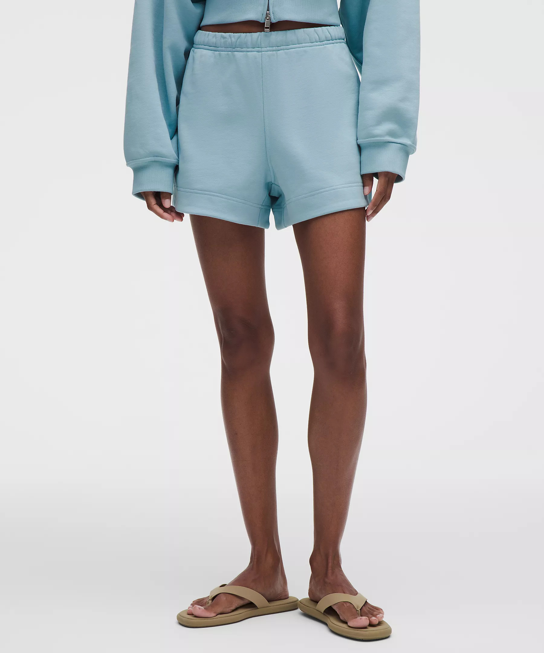 French Terry Mid-Rise Short 3.5" | lululemon (CA)