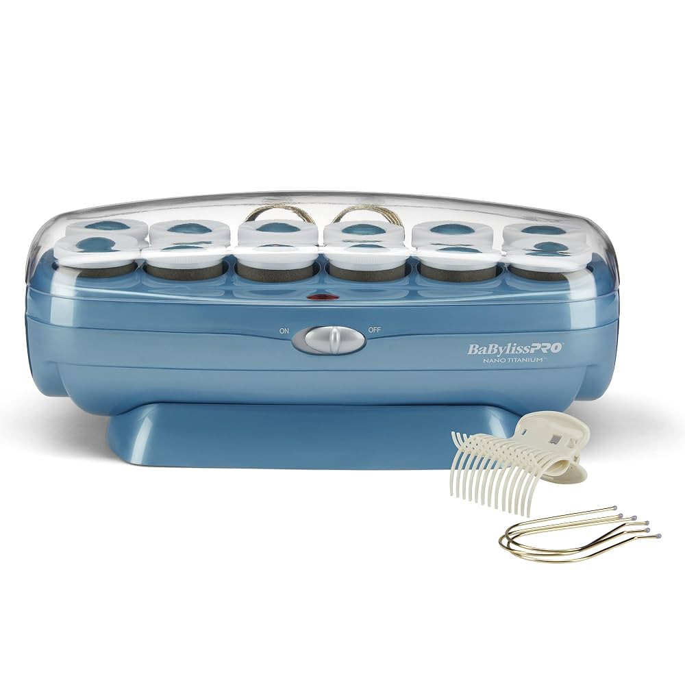 BabylissPRO Nano Titanium Professional Hot Rollers For All Hair Lengths | Amazon (US)