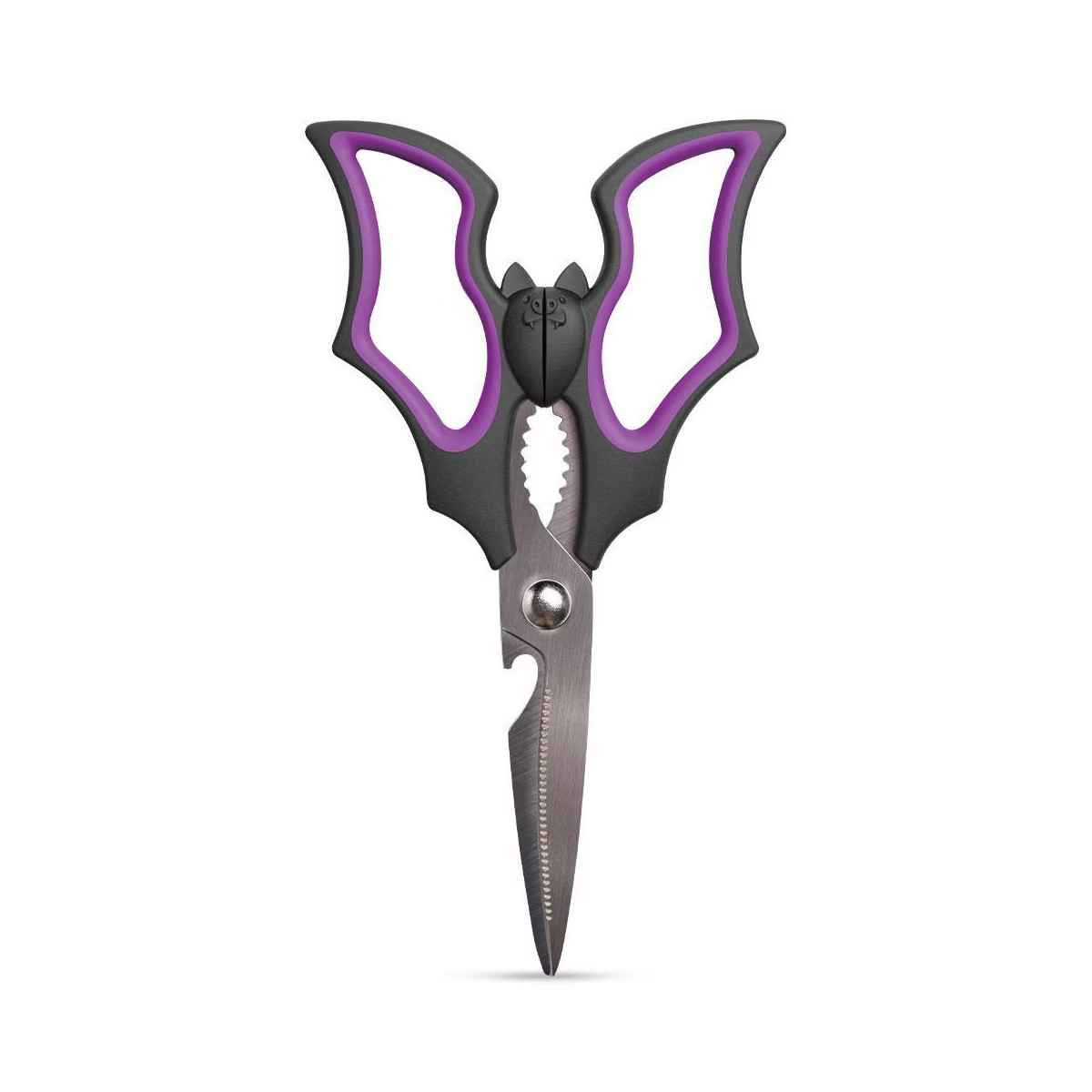 Ototo Elizabat Bat Kitchen Scissors Stainless Steel Cooking Scissors Black | Target