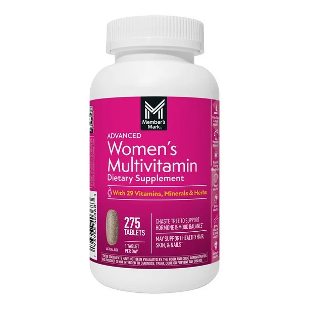 Member's Mark Advanced Women's Multivitamin Tablets, 275 ct. | Sam's Club