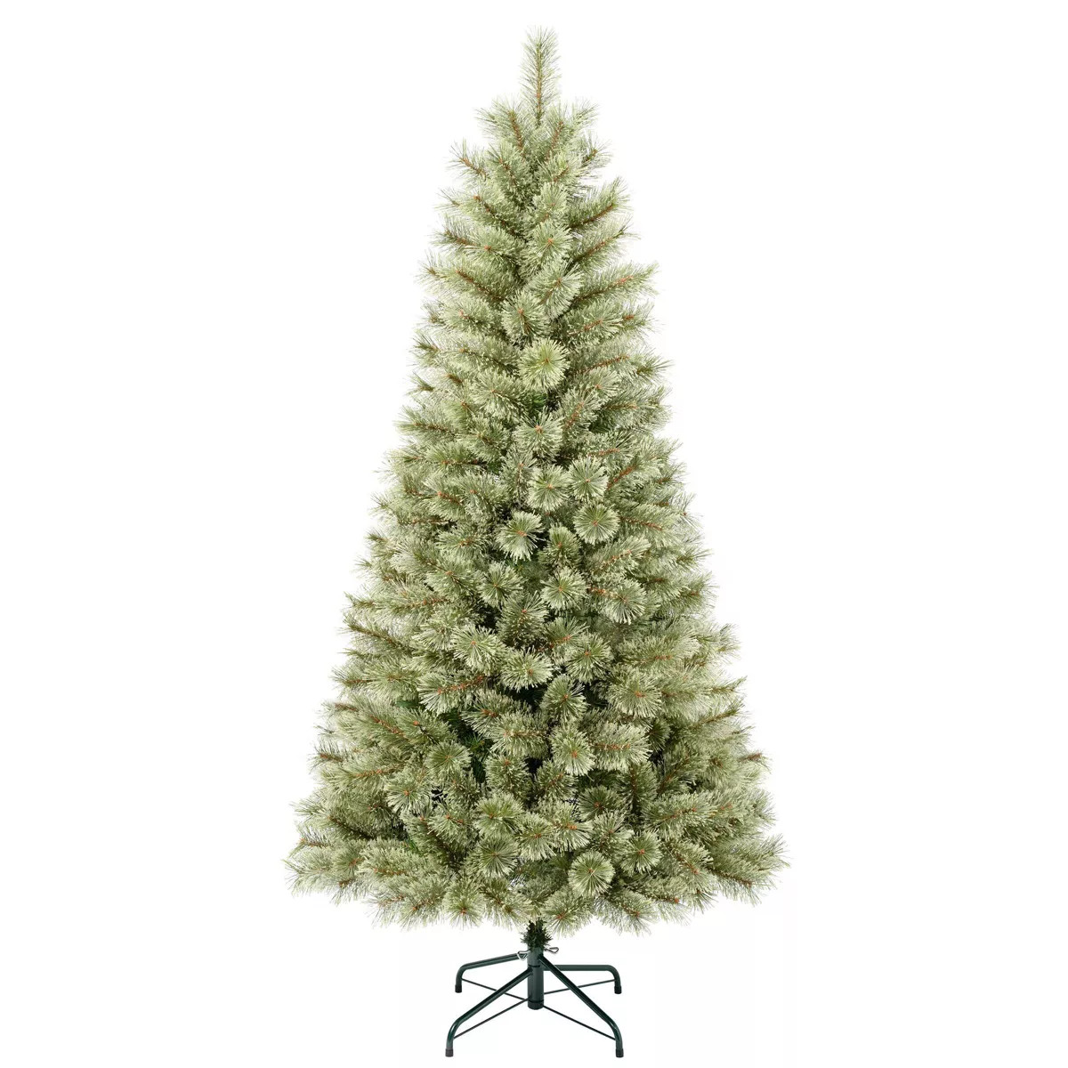 National Tree Company First Traditions Unlit Arcadia Cashmere Pine Hinged Artificial Christmas Tr... | Target