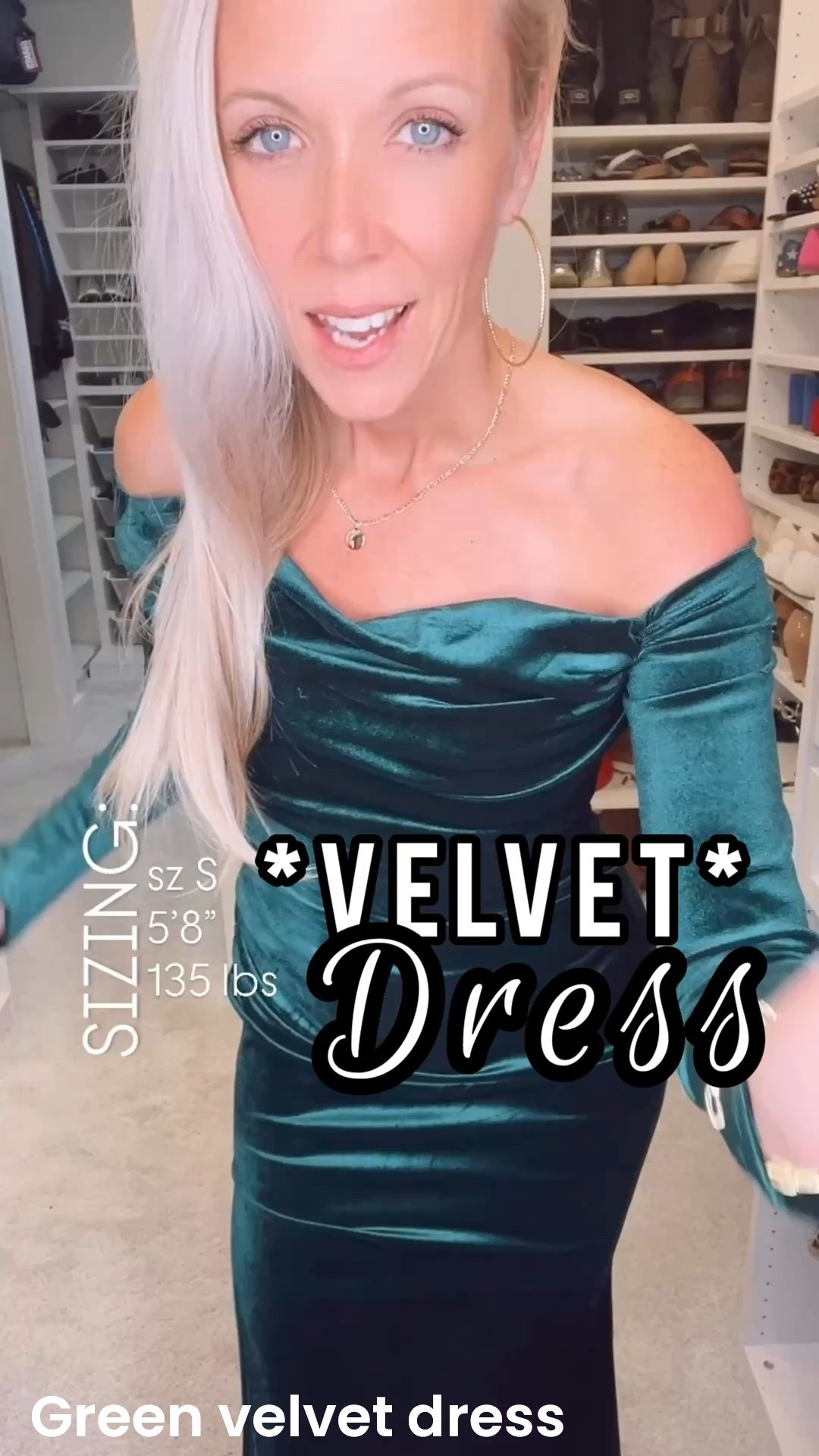 Wearing size small in this beautiful long green velvet maxi dress with long sleeves! 
Great alternative to Red for your green holiday dress outfit!
This would make a great winter wedding guest dress!
Winter dress with long sleeves 

#LTKSeasonal #LTKWedding #LTKHoliday