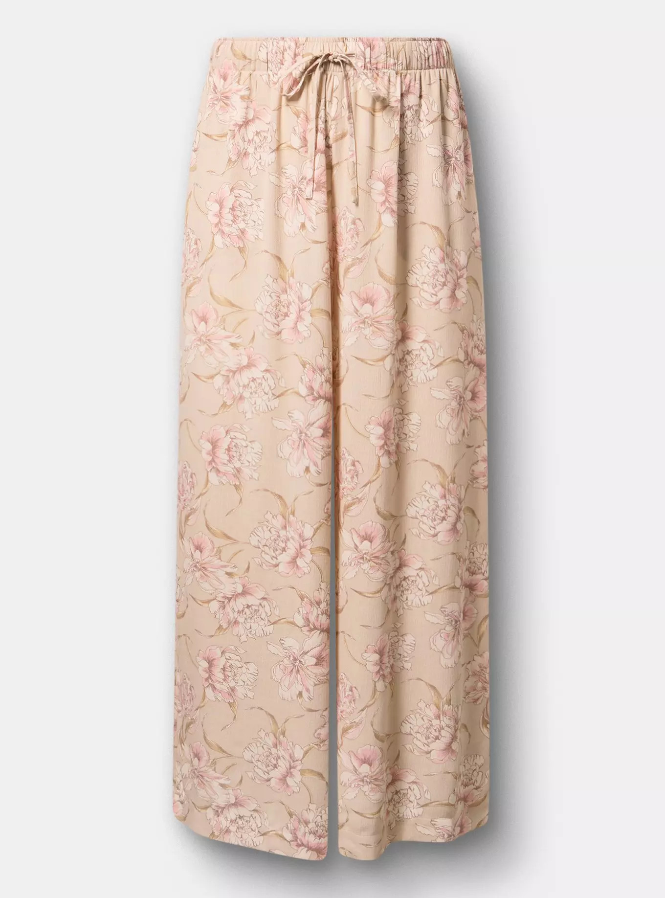 Pull-On High-Rise Gauze Wide-Leg Pant | Torrid (US & Canada)