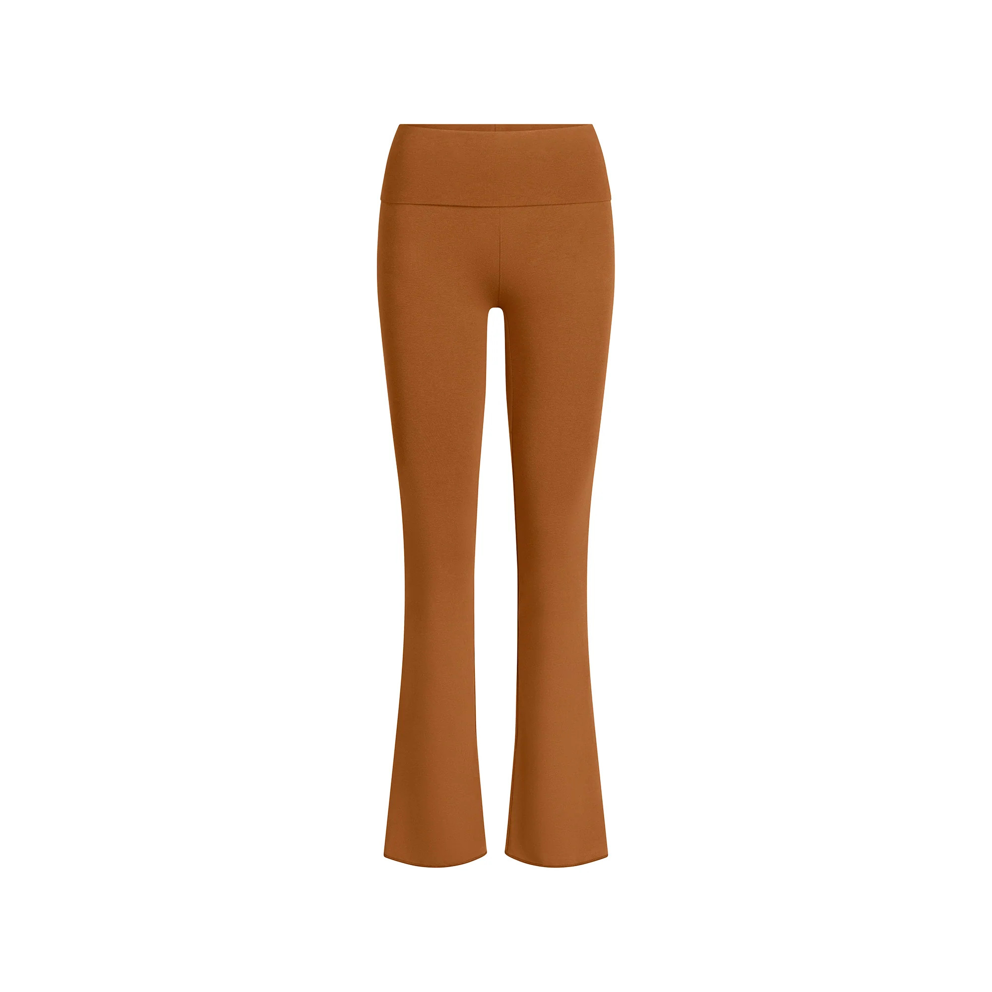COTTON JERSEY FOLDOVER PANT | CHAI | SKIMS (US)