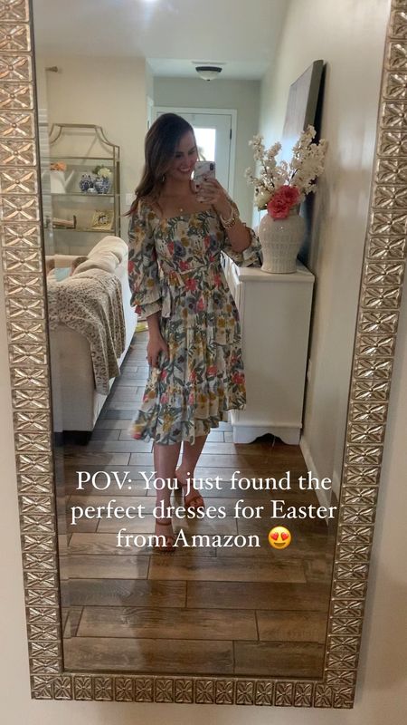 Easter dresses from Amazon! Also great for spring weddings, baby showers, church dress, family photos, Mother’s Day, graduation, you name it!! 

Floral dresses, spring style, mom style, spring dresses, vacation dresses, feminine style, Pinterest aesthetic 



#LTKVideo #LTKSeasonal #LTKfindsunder50
