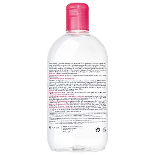 Bioderma - Sensibio, H2O Soothing Micellar Cleansing Water and Makeup Removing Solution for Sensi... | Walmart (US)