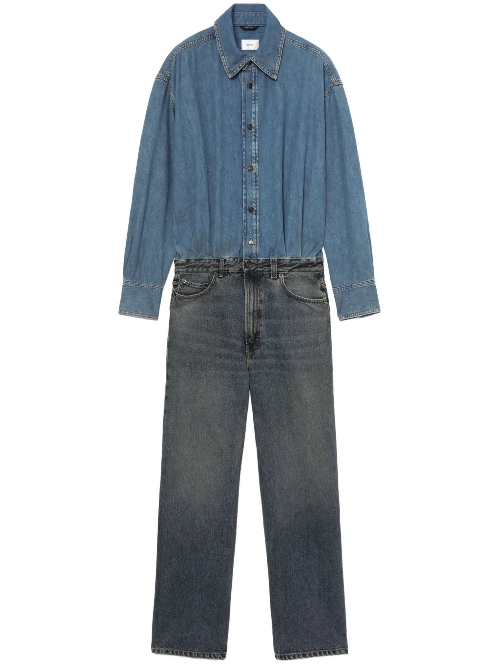 denim jumpsuit | Farfetch Global