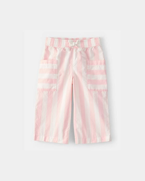 Carter's Baby Girls Girl Striped Pants - Pink/Ivory 12M Multi | Carter's Inc
