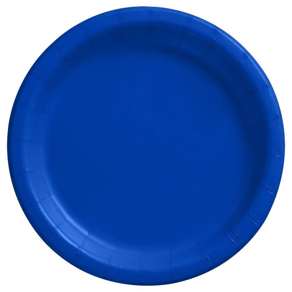 20ct Dinner Plate Dark Blue - Spritz™ | Target