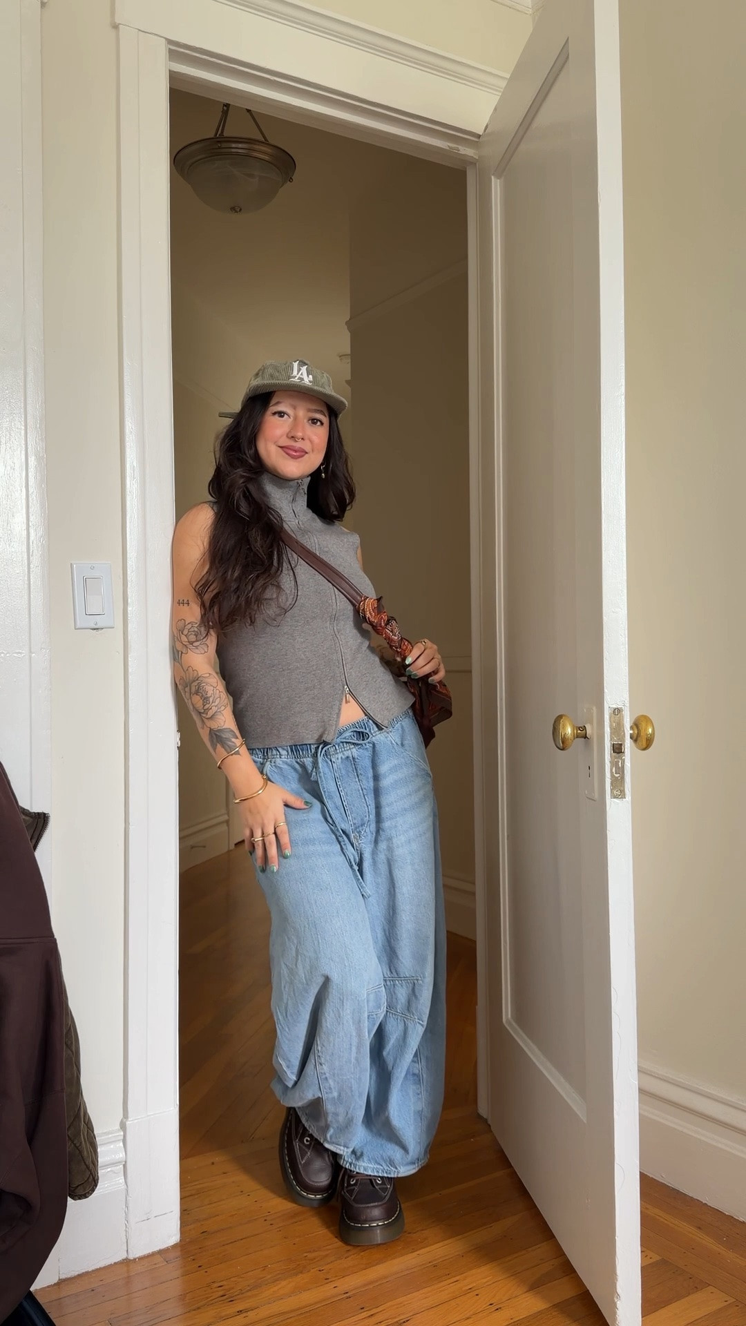 a casual sf fit! top is the geel Blake vest and hat is SK8LA

#LTKootd #LTKSeasonal #LTKPetite