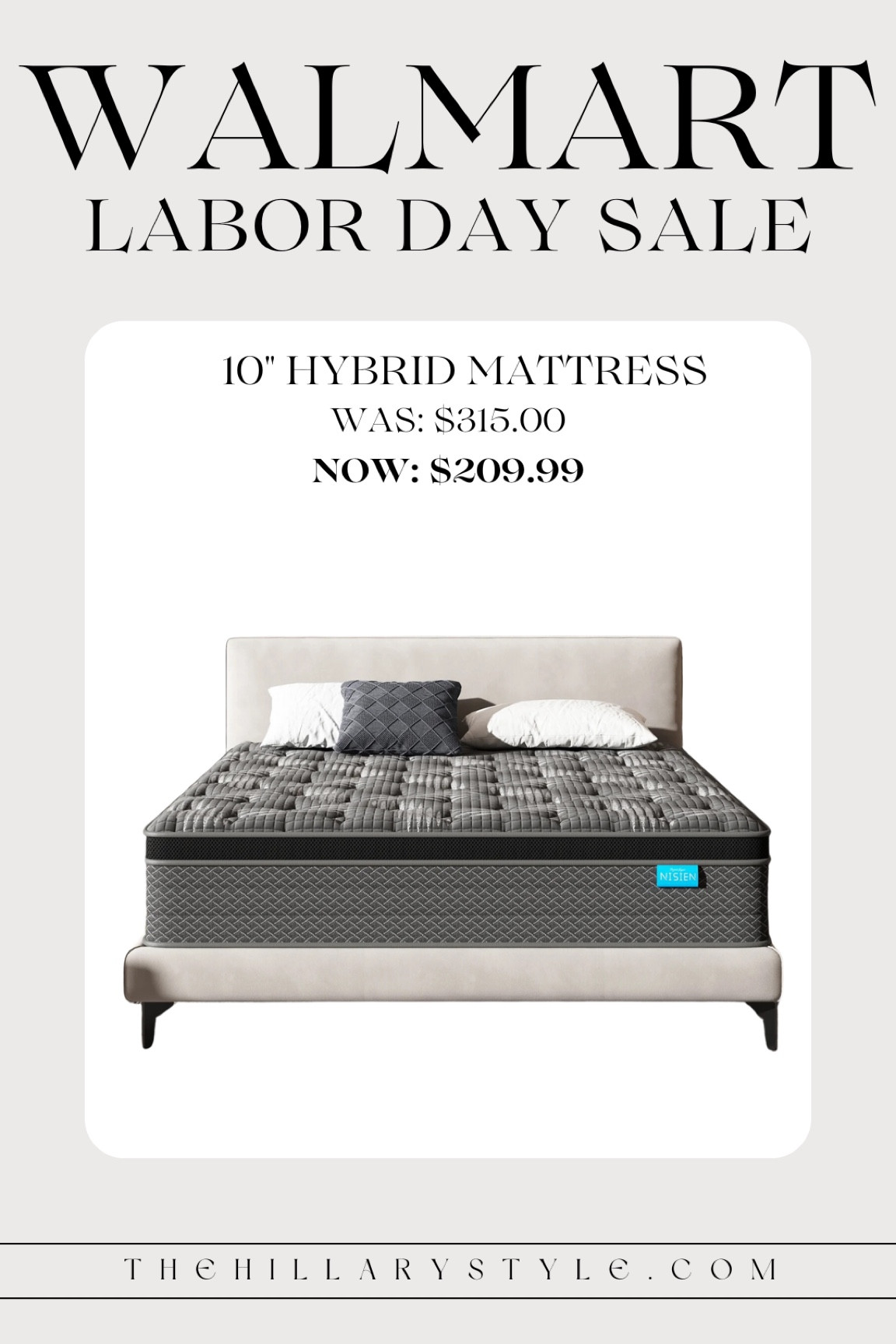 Walmart Labor Day Sale 

Walmart home, home finds, mattress, hybrid mattress, home finds, sale finds 

#LTKSaleAlert #LTKHome