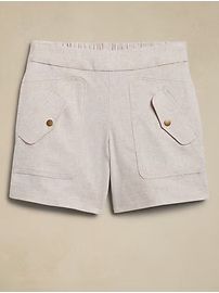 Stretch Linen-Blend Short | Banana Republic Factory