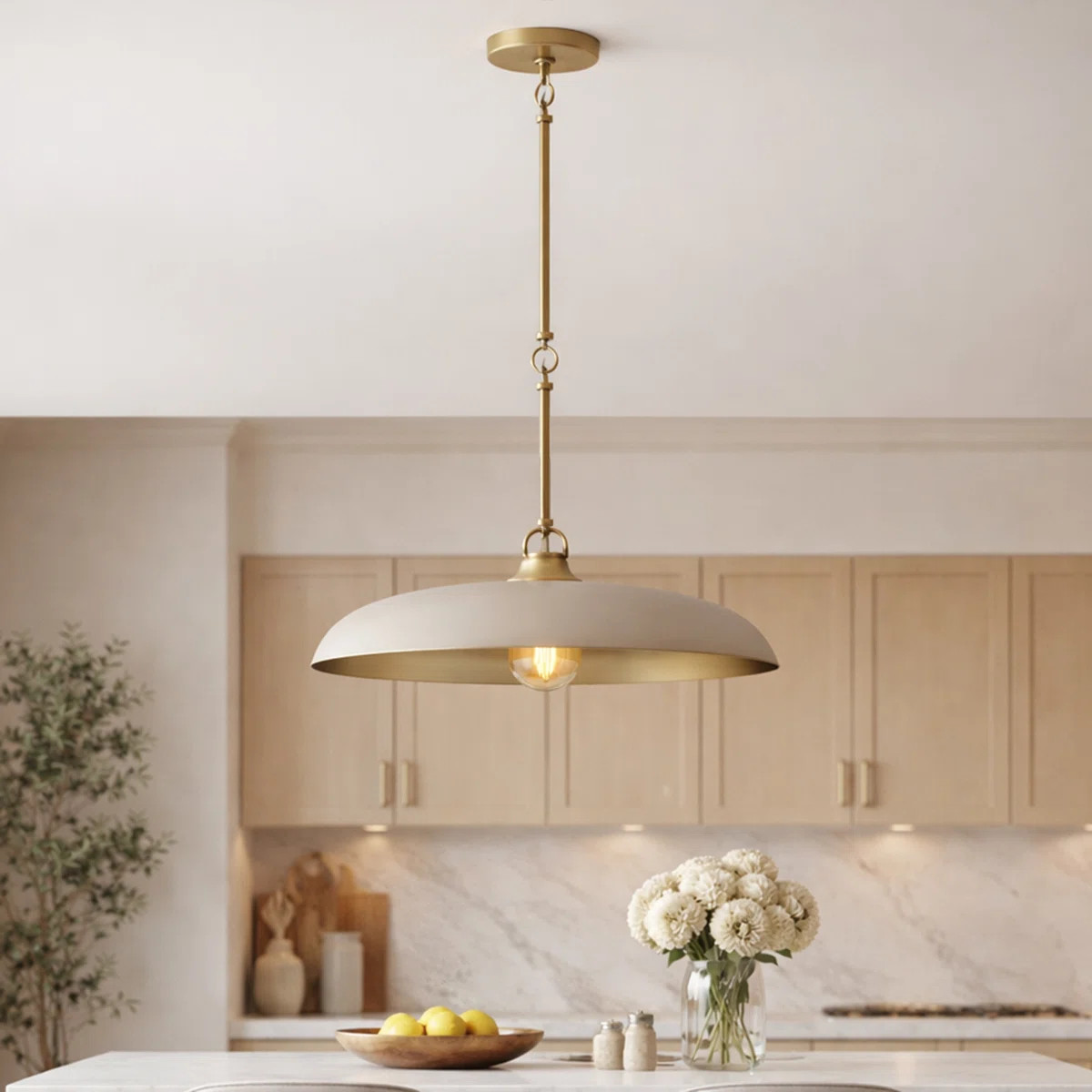 Hinkley Sadie Saucer Shaped Pendant | Wayfair North America