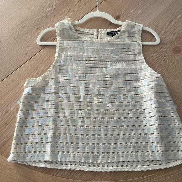 J Crew Sequin Sweater Tank | Poshmark