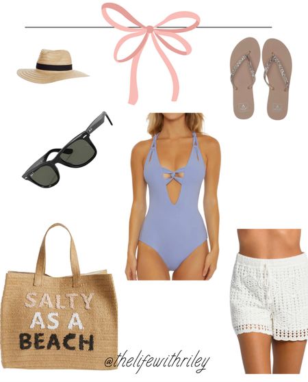 Summer Swimwear 

Beach outfit, pool outfit, lilac, one piece swimsuit, swimsuit, tote bag, beach bag, pool bag, sunglasses, classic style 

#LTKswim #LTKFind #LTKstyletip