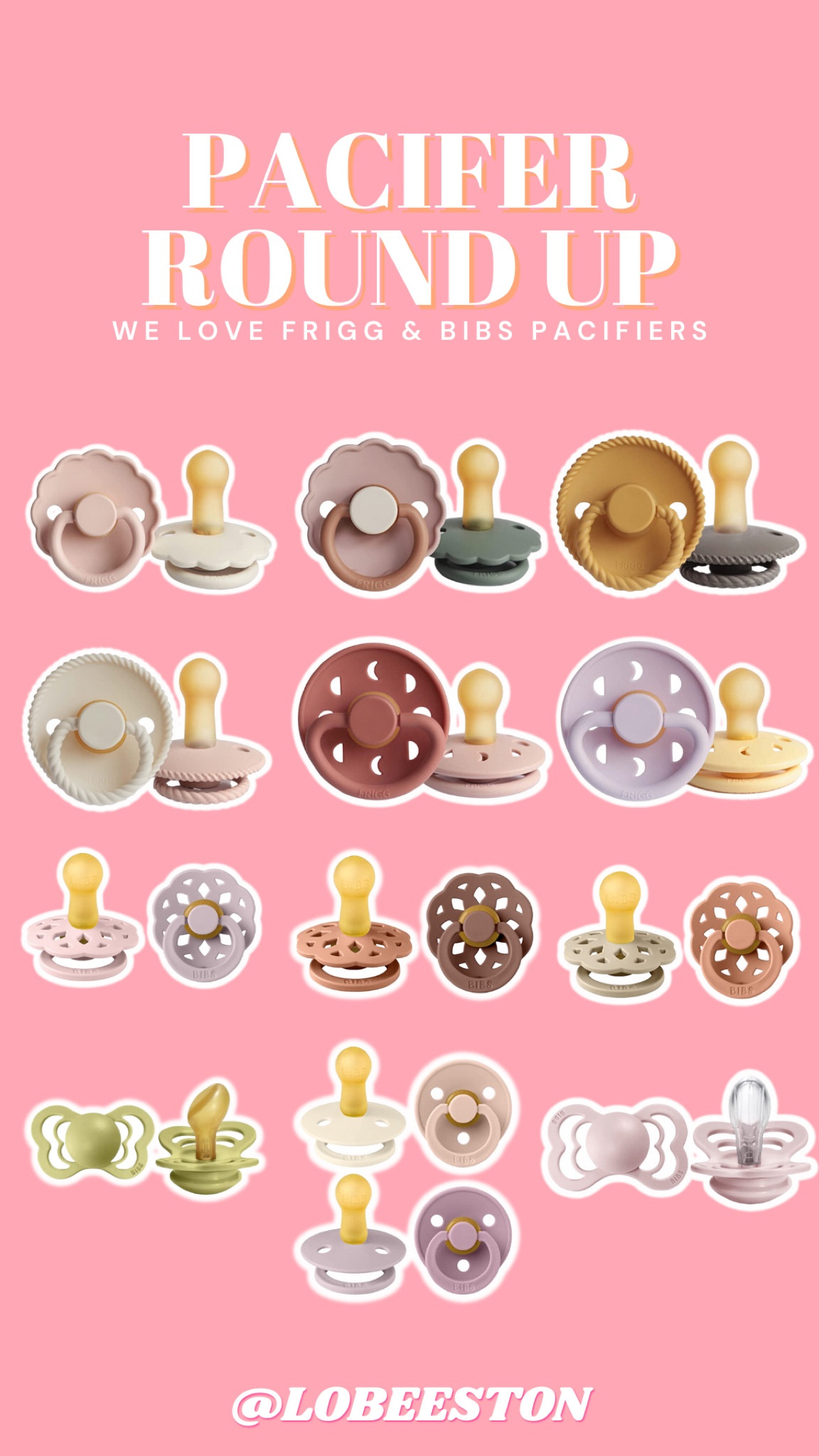 Pacifier round up! Our favs  