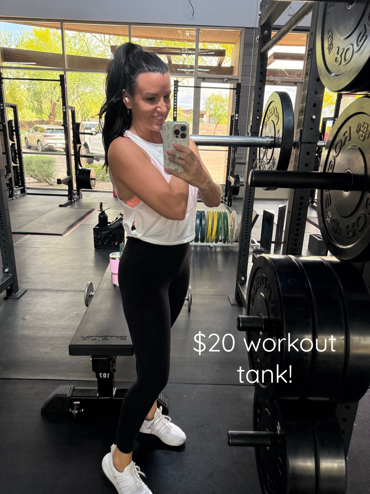 Comes in 20+ colors and has great fabric for a good workout! I’m also in my favorite Amazon leggings for weightlifting! I’m in a S in both of these. 🏋🏽‍♀️ 

#LTKActive #LTKOver40 #LTKFindsUnder50