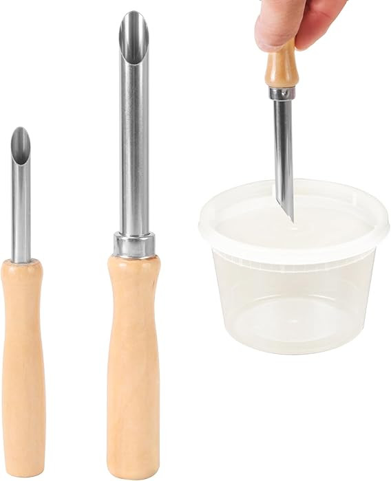 Straw Puncher for Plastic Lids Lemonade, Hole Puncher for Plastic Lids, Lemonade Cup Lid Hole Pun... | Amazon (US)