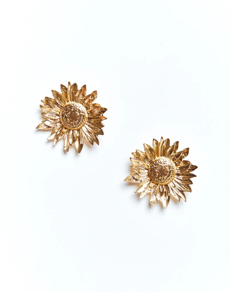 Gwen Sunflower Earrings | Mestiza New York