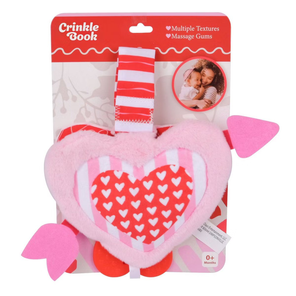 Sunny Days Deluxe Crinkle Book - Heart - Valentine's Day | Target