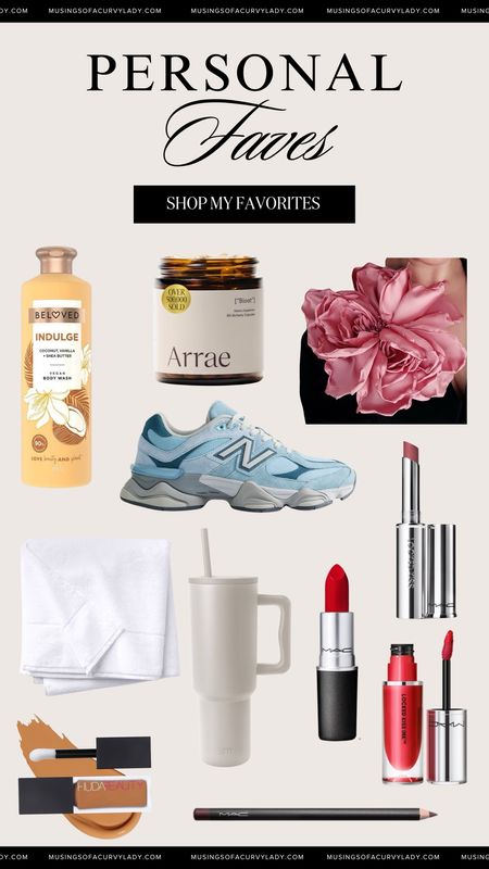 Shop this selection of my personal faves! I use all of these literally every week. 10/10 recommend ✨

plus size fashion, spring outfit inspo, summer vacation, new balances, body wash, vanilla fragrance, lip combo, lip stick, red lip, hydro flask, stanley cup, bath towel, bloating, flower brooch, lip pencil, must haves

#LTKFindsUnder50 #LTKBeauty #LTKStyleTip
