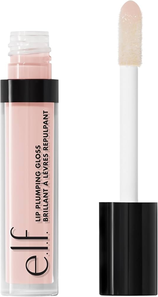 e.l.f. Lip Plumping Gloss, High-Shine Sheer Color, Hydrates & Creates Fuller Lips With Vitamin E,... | Amazon (US)